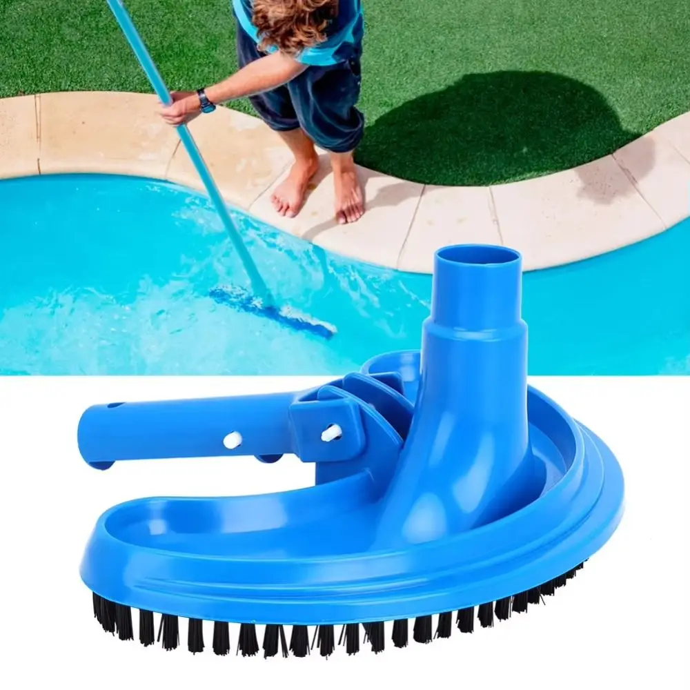 

Half Moon Pool Vacuum Head Flexible with Connector Swimming Pool Curved Suction Head High Quality Plastic