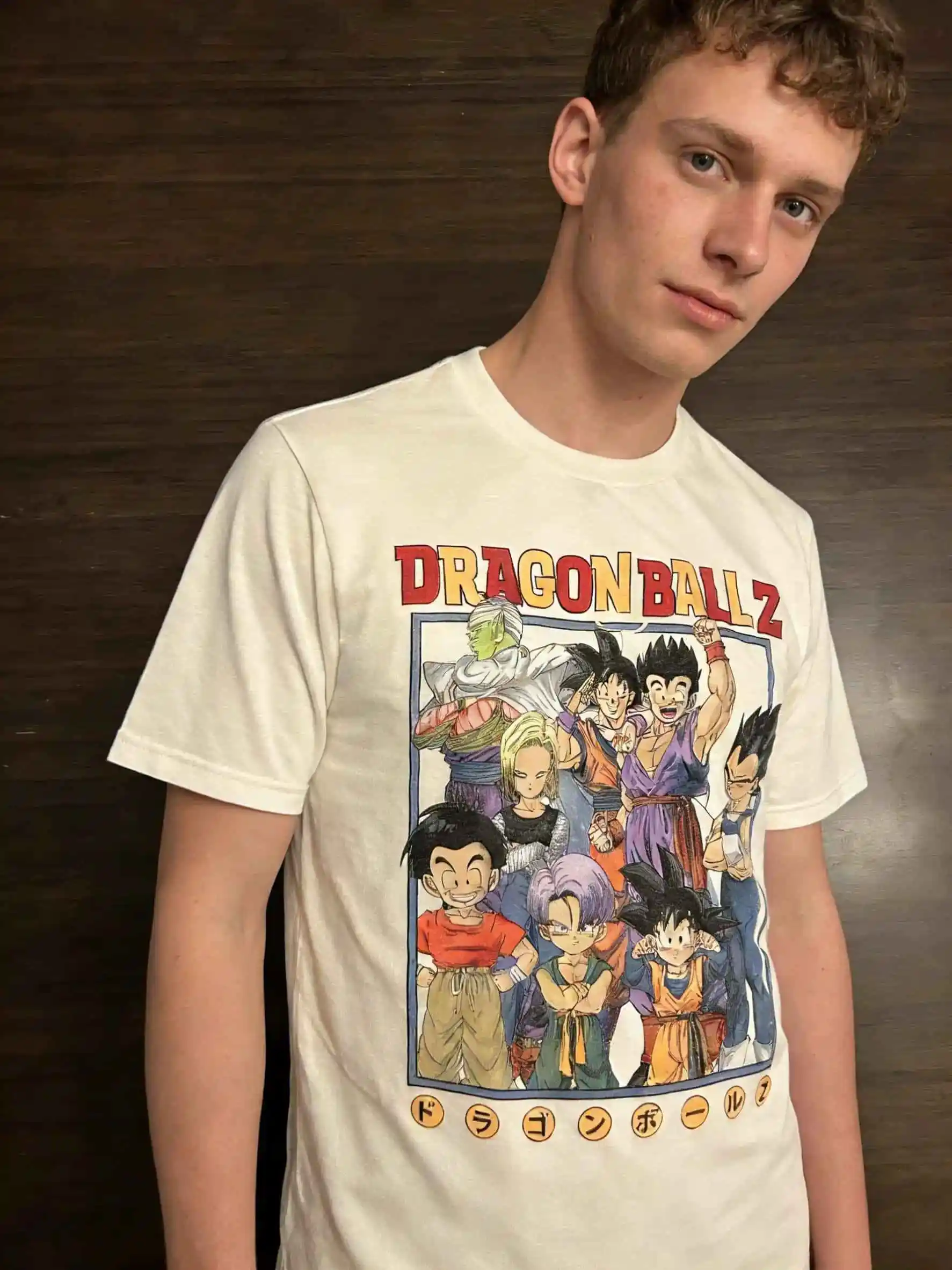 

Dragon Ball 2026 New Hot Summer Vintage Anime T-Shirt Men's Pure Cotton Loose Casual Goku Vegeta Group Tee for Daily Sports Wear