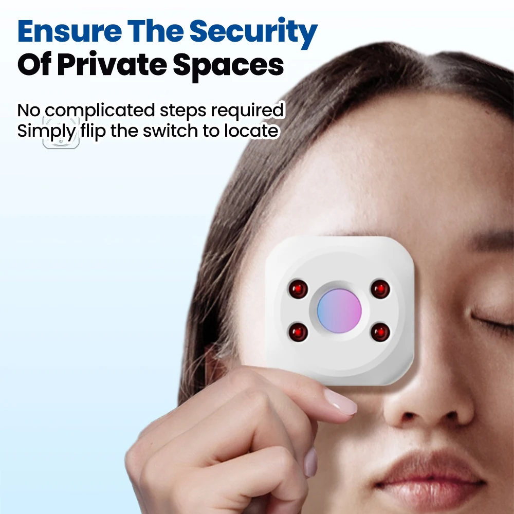 Anti-spy Camera Detector Portable Hidden Lens Camera Detect Finder For Hotel Anti-Peeping Security Protection Candid Detector