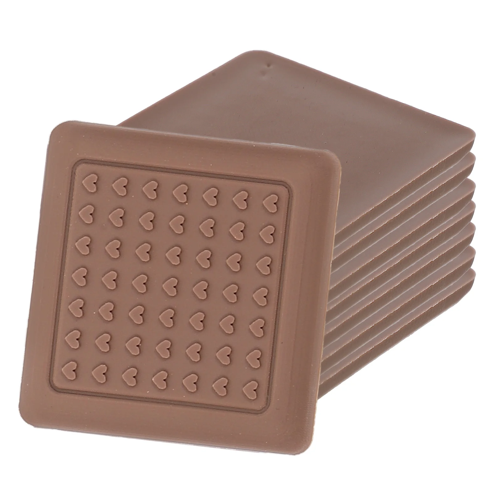 8pcs 가구 프로텍터 접착 의자 패드 책상 피트 패드 나무 바닥 프로텍터 의자 피트 교체 패드 의자 액세서리