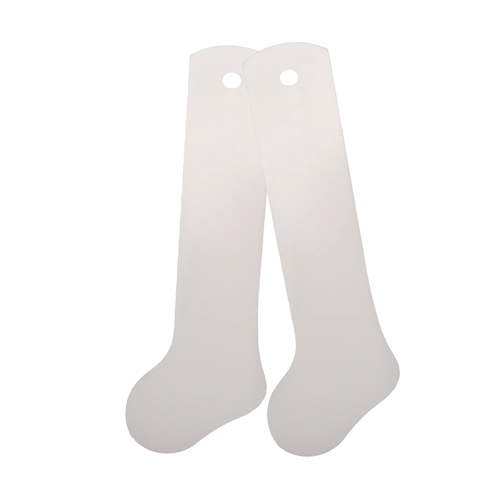 

2 Pcs Sock Jigs for Dye Sublimation Shaping Board DIY Transfer Printing Press Socks Plates Heat Machine