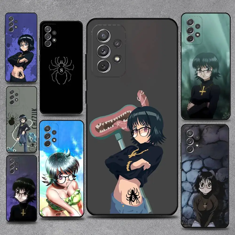 

S-Shizuku M-Murasaki Anime Phone Case For Samsung S25,S24,S21,S22,S23,S30,Ultra,S20,Plus,Fe,Lite,Note,10,9,5G Black Cover