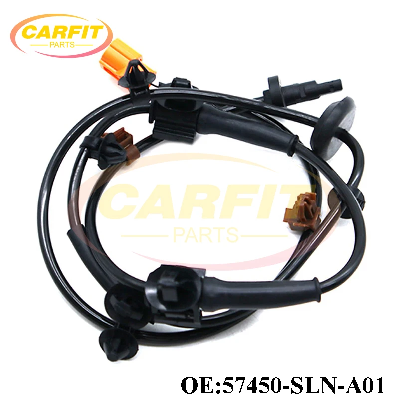 High Quality New OEM 57450-SLN-A01 57450SLNA01 Front Right ABS Wheel Speed Sensor For Honda Fit 2007-2008 L4 1.5L Auto Parts