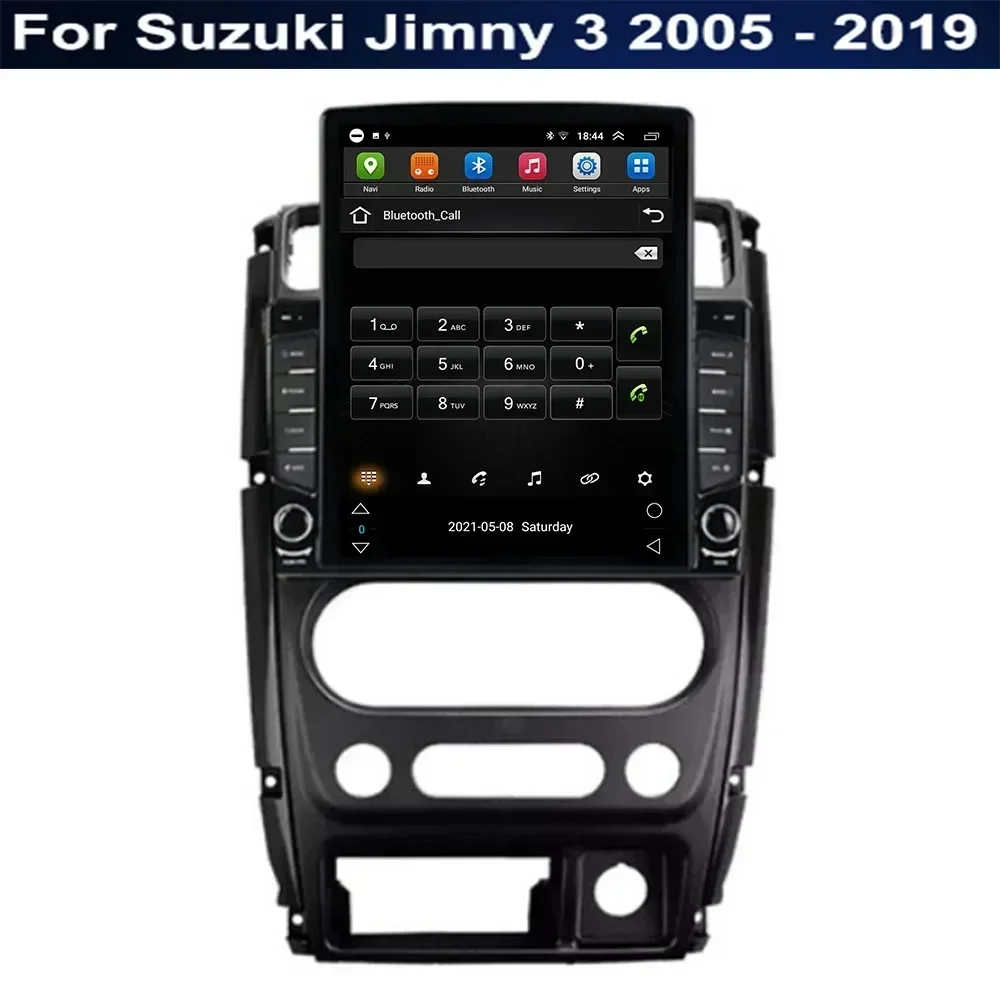 9.7" Android 13 For Suzuki Jimny 3 2005 - 2035 Tesla Type Car Radio Multimedia Video Player Navigation GPS RDS 2 Din dvd Camera