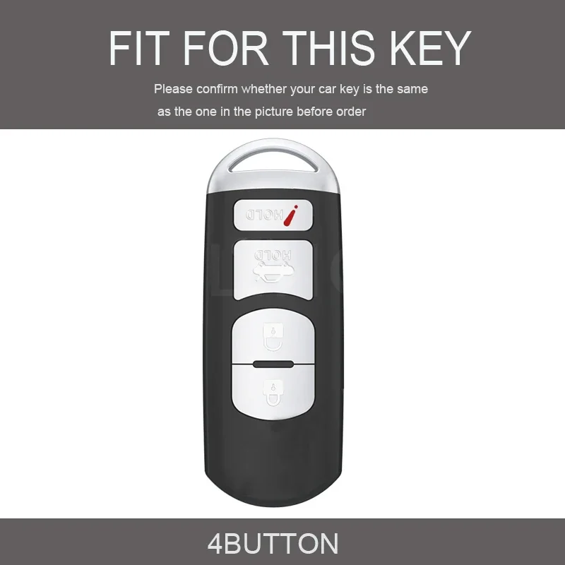 4Button NEW TPU Car Key Case For Mazda 2 3 6 Demio Atenza Axela CX-5 CX5 CX-3 CX7 CX-9 3 4 CX30 2016 2017 2018 2019 Key Cover