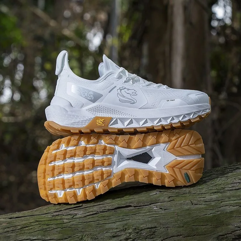 2026 Hot Sale Trail Running Shoes Men Women Black Orange Training Shoes Unisex Brand Designer Sport Shoes Couples Gym Sneakers
