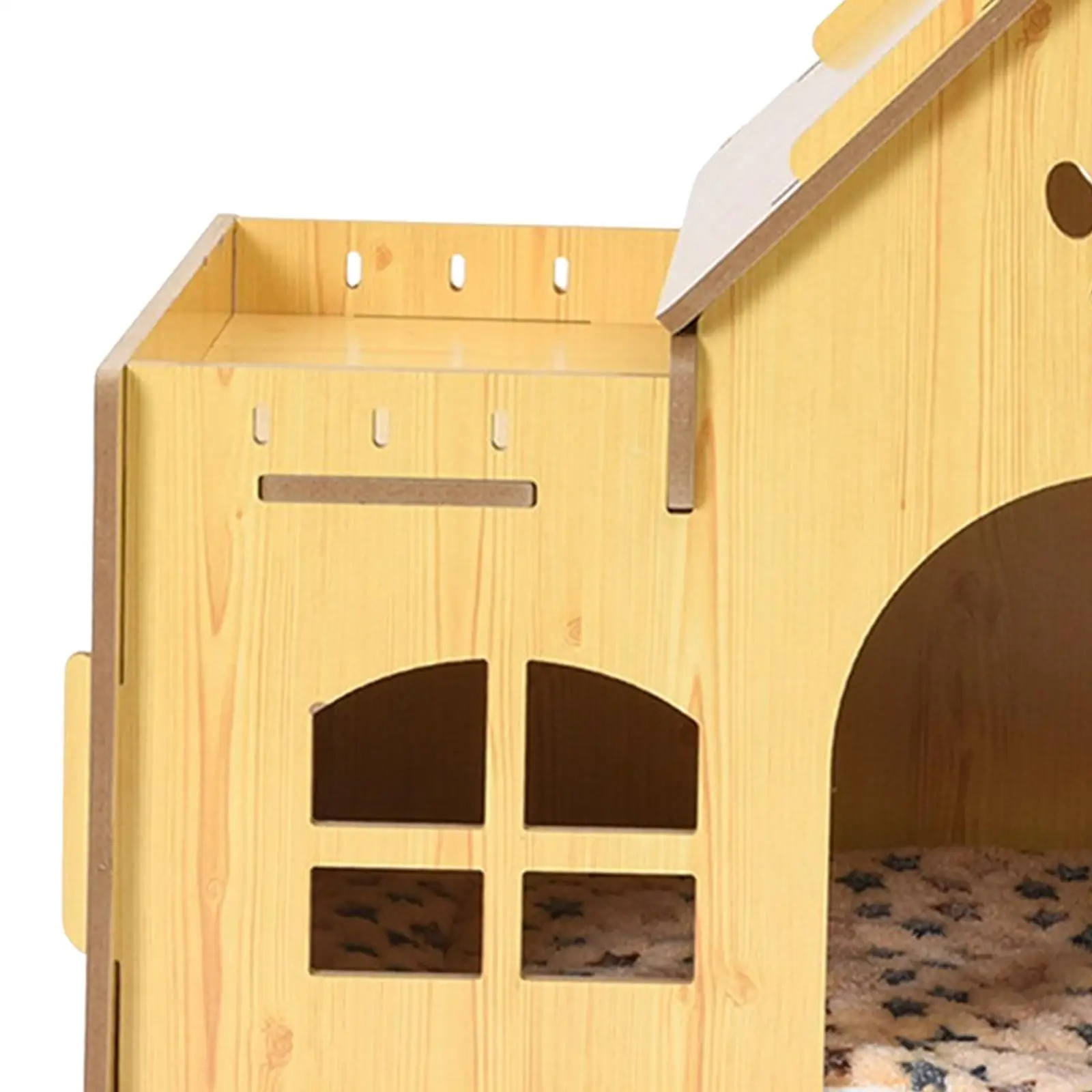 ハウステント-猫用シェルター-多機能家具プロテクター-快適なサイズ-58x47x53cm-屋外および屋内用-リサイクル可能な素材