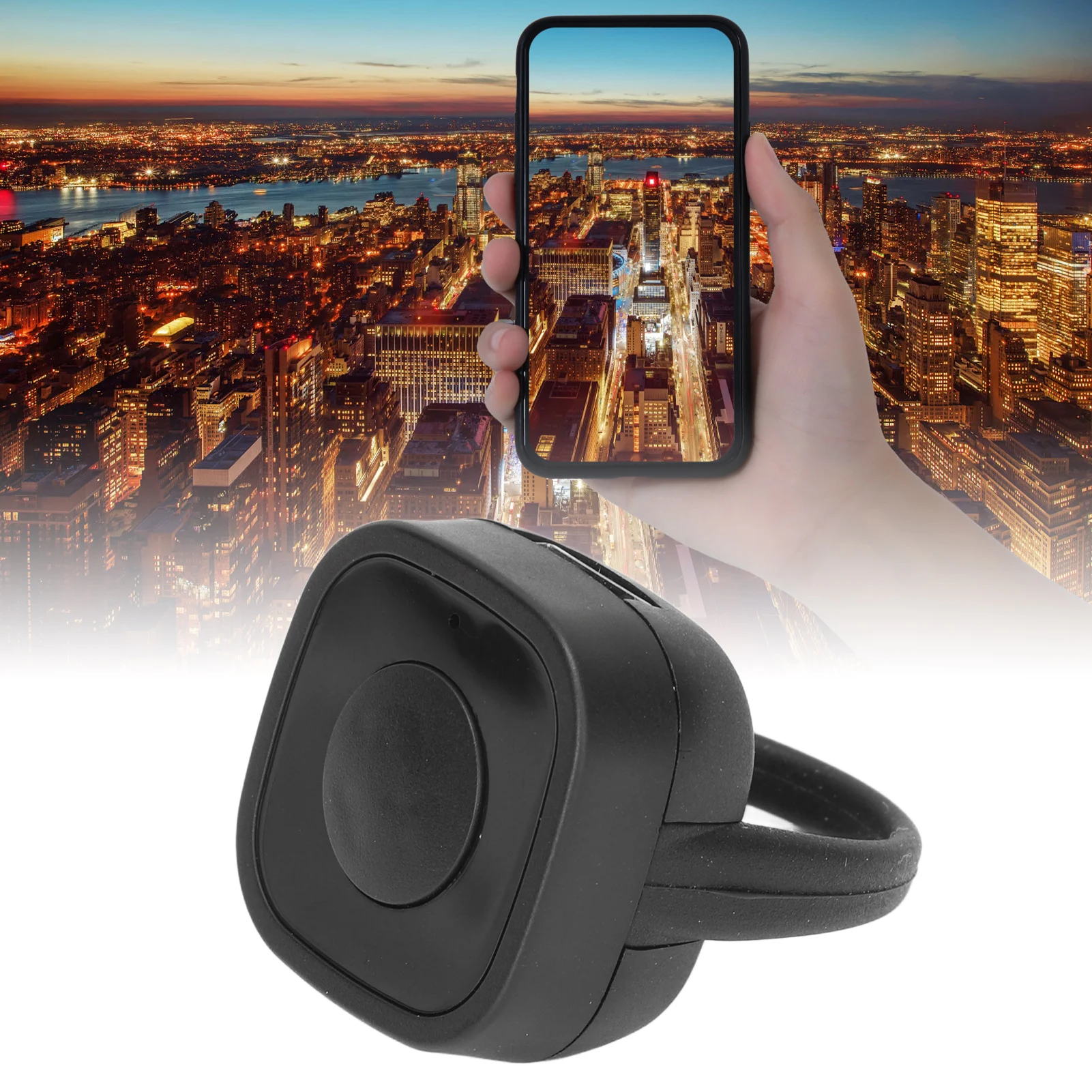 Remote Control Page Turner Charging Bluetooth Video Scrolling Ring Fingertip Controller new