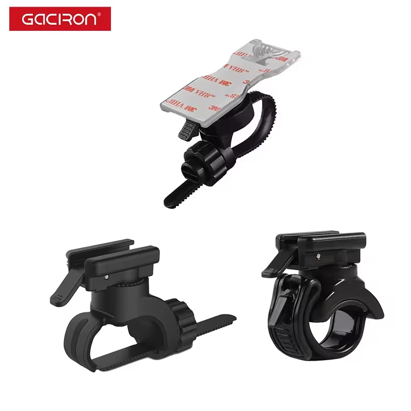 Gaciron Bike Light Mount H07P/H07L/H07 Universal Handlebar Mount For Cycling Anti-vibration Bicycle Phone Holder 360° rotatable