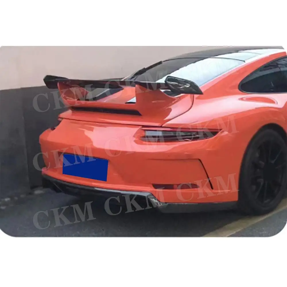 

Для Porsche 911 GT3 2015-2018 гоночный тюнинговый спойлер, комплект кузова, автомобильные аксессуары, спойлер на заднее крыло багажника
