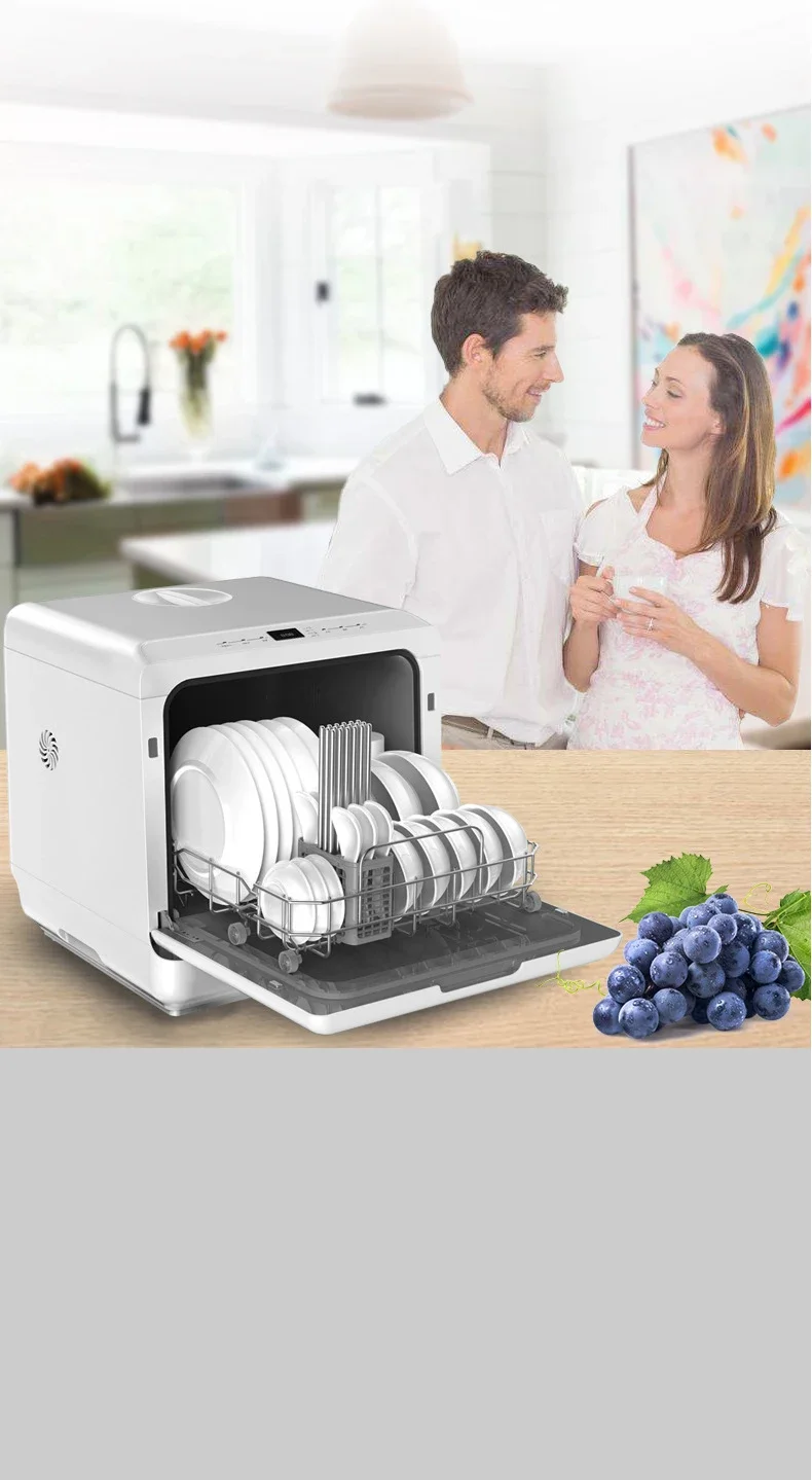 Настольная многофункциональная посудомоечная машина для домашнего использования