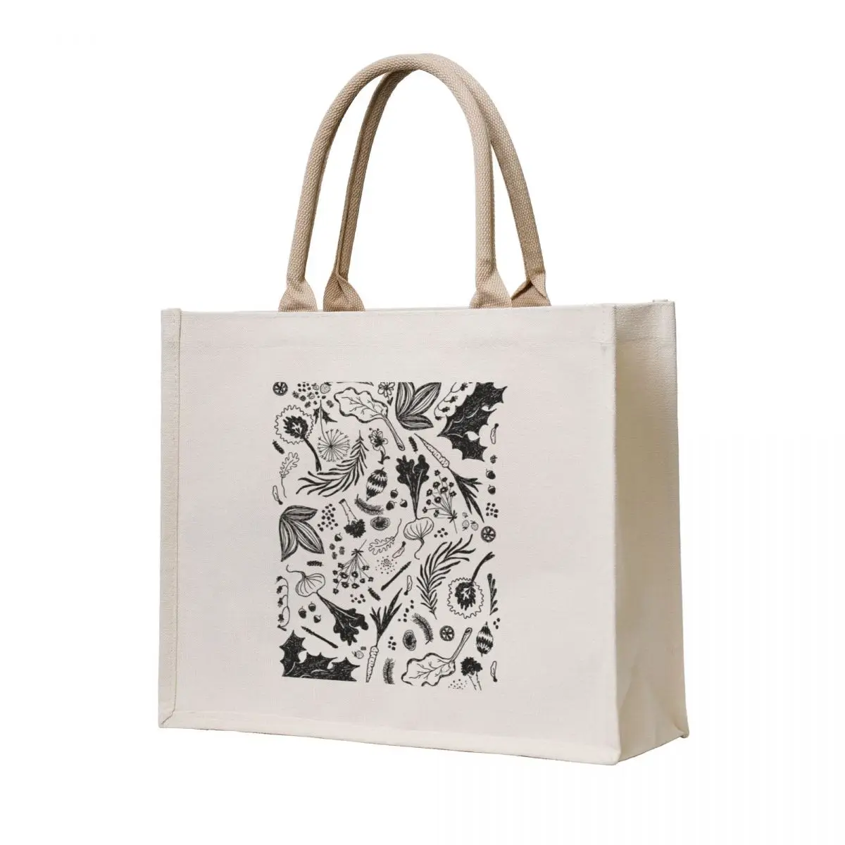 

Natural Bonanza in Black Tote Bag Lady bag female bag Women's tote