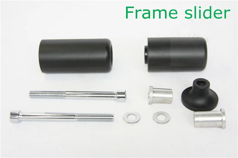 

For 2005 2006 Kawasaki Ninja ZX 6R ZX-6R zx6r 05 06 Motorcycle bike Frame Slider Crash Protector Black / Carbon