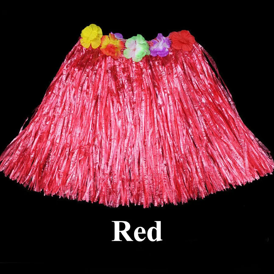 1 قطعة/5 قطعة-هواي حولا تنورة هاواي العشب تنورة الاستوائية هاواي هولا تنورة هاواي هولا تنورة زي الصيف عطلة الشاطئ