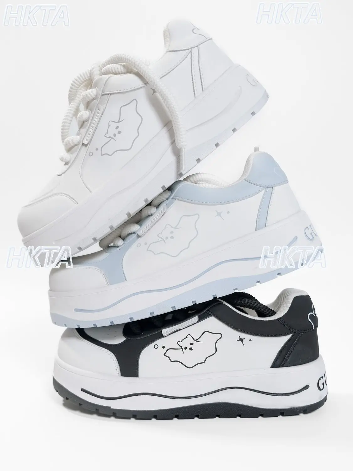 

Japanese 2026 Spring New Sweet Round Head Platform Muffin Board Shoes Female Casual Versatile Lace Up Sports Black Shoes Women