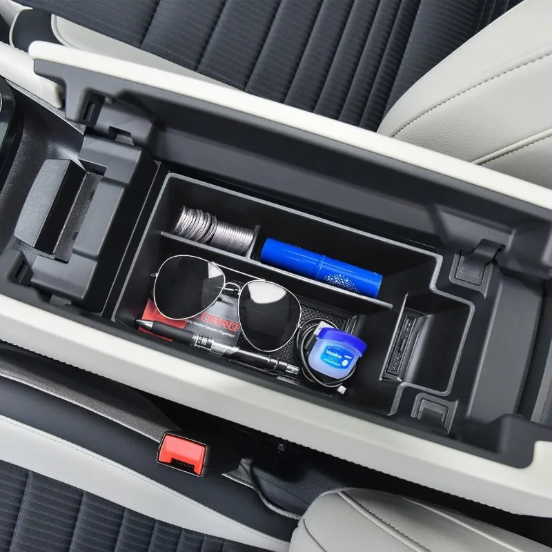 

Center Console Organizer Compatible with 2021 2022 2023 2024 2025 Nissan Rogue Accessories, Armrest Storage Box Insert Tray Niss