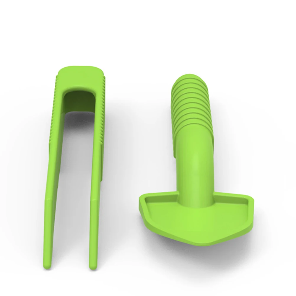 

5set Cleaning Tools Sand Scooper Waste Removal Litter Feeding Tongs Gecko Lizard Guinea Pig Hamster Snake Bird Small Animal Tank