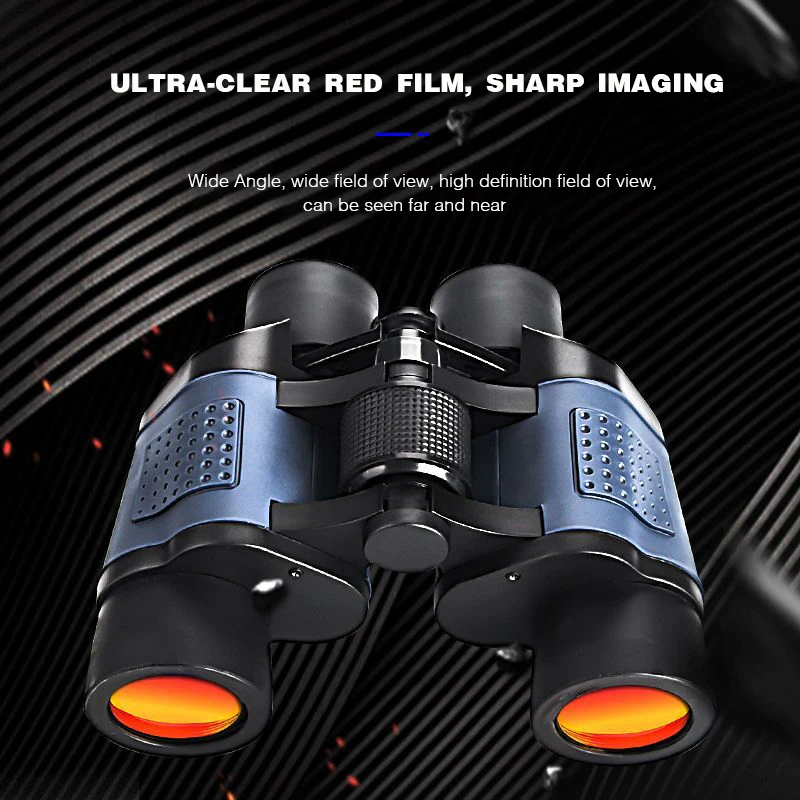 Camping Binoculars 60X60 Long Range 15000m HD High Power Telescope Tourism Binoculars Long Range Powerful Binoculars Hunting