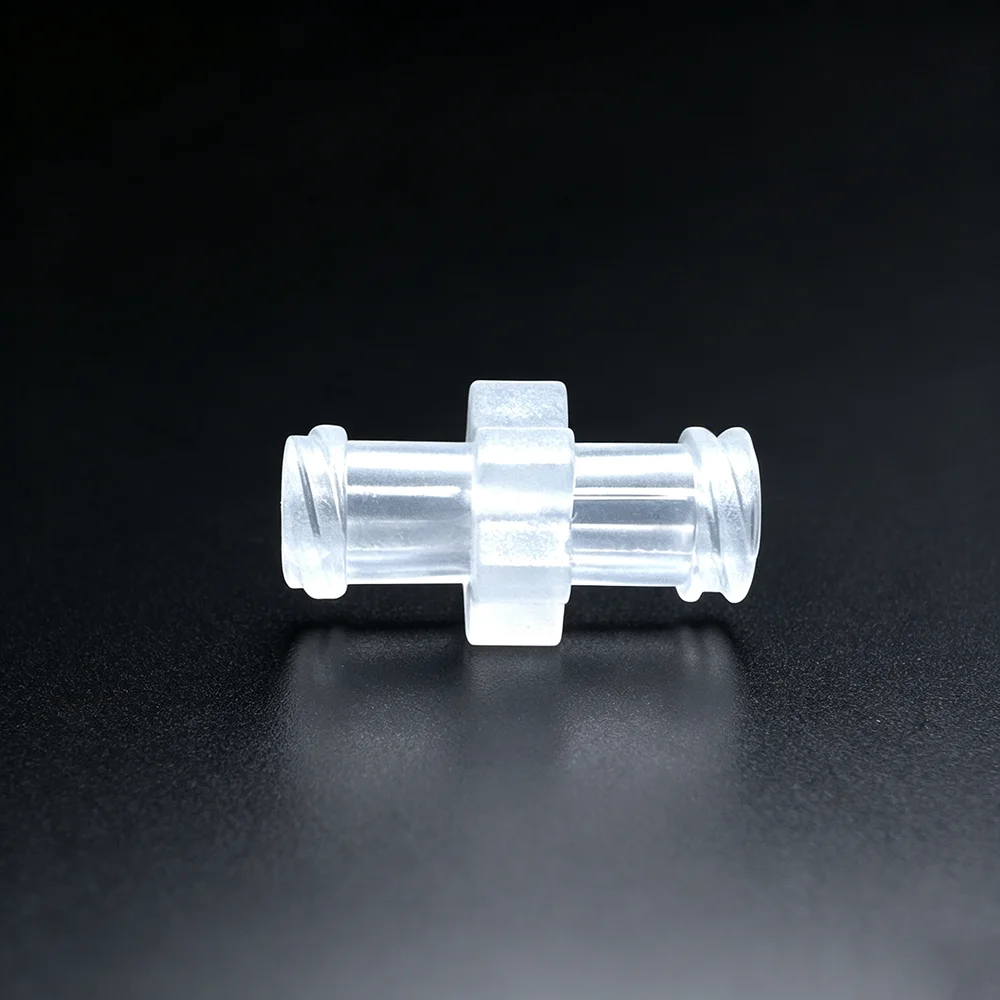 5PCS Double Dual Female Luer Lock Connector PP Plastic Connector for Medical Equipment