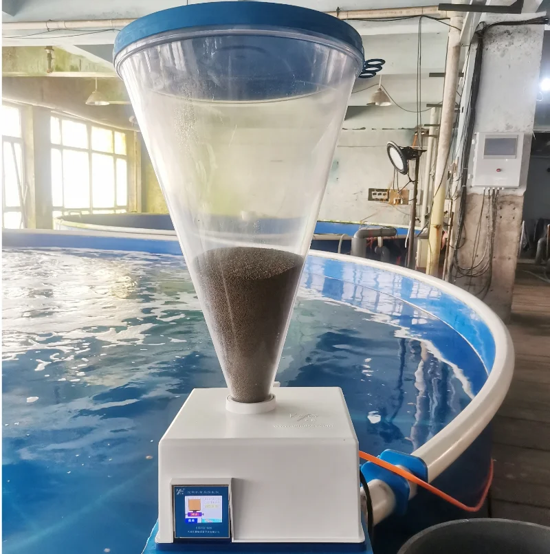 Aquaculture automatic feeding machine for fish and shrimp pond