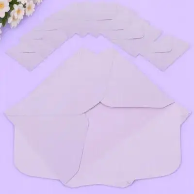 

50pcs Invitation Blank Envelope Liners Clear For Wedding Party Cards Greeting Storage Festival Office Home Use