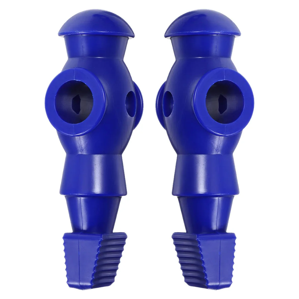 

2pcs Soccer Table Player Foosball Men Football Accessories Replacement Blue Red Desktop Game Durable Entertaining Family