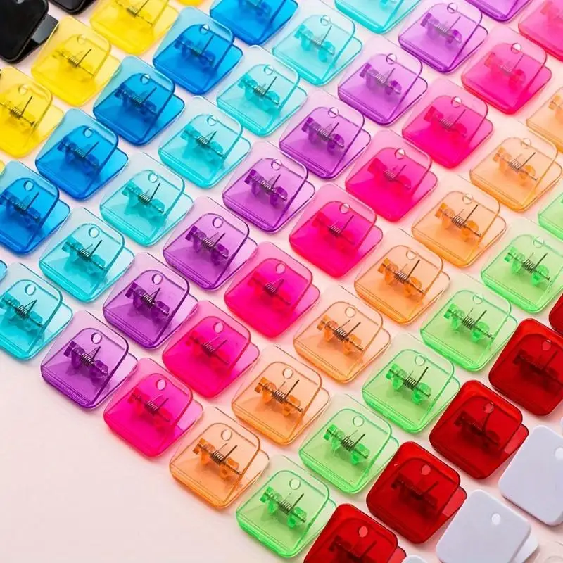 10Pcs/lot Acrylic Sewing Clips Long Tail Fabric Clamps for Shirt Binding Supplies Sewing Supplies