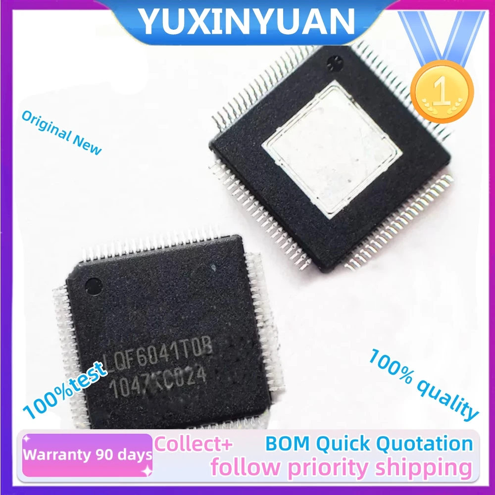 1PCs/LoT  And new Original  LQF6041TOB-Q1 LQF6041T0B-Q1  LQF6041  QFP80 LCD CHips 