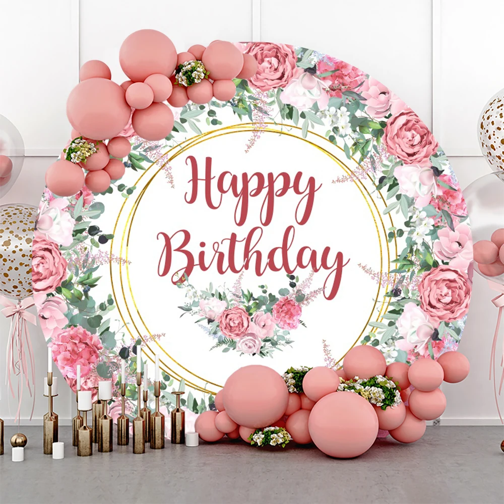 غطاء خلفية مستدير لعيد الميلاد السعيد للأطفال والكبار لتزيين حفلات أعياد الميلاد على شكل دائرة للتصوير الفوتوغرافي في استوديو الصور