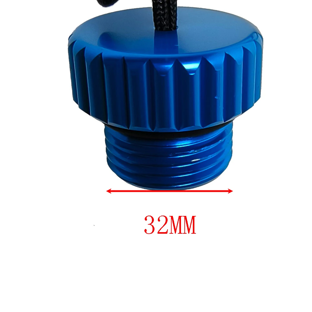 Scuba Diving DIN Tank Valve  Threaded Cover  Aluminum Dust Plug Protection Cap
