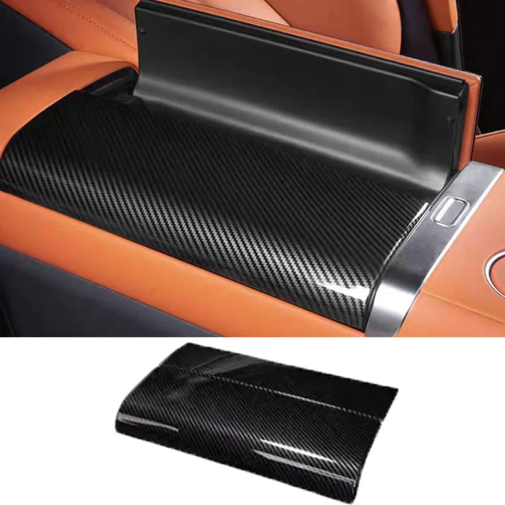 

Fit For Xiaomi YU7 2025 Handrail Box Protective Cover Storage Box Carbon Fiber Pattern Car Interior Modification Accessories