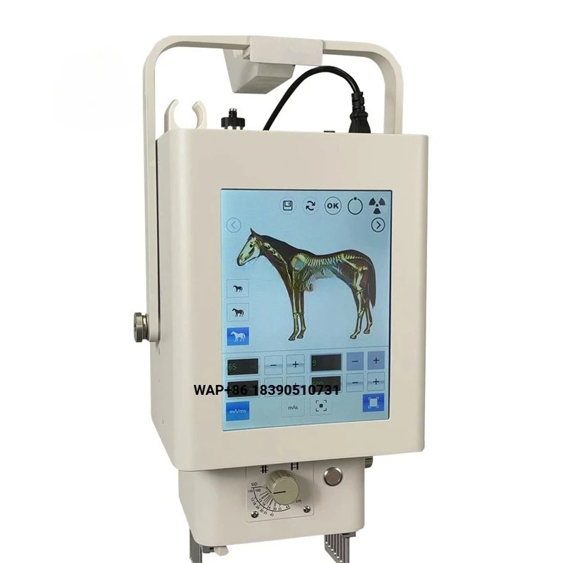 OfficAT Veterinary Instrument 5.3kW High Power Output Portable Veterinary X-Ray Machine for Penetrating Large Animals (Horses, C