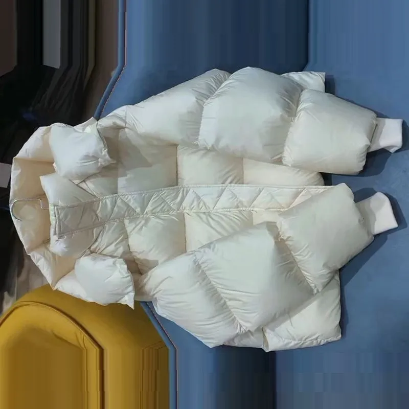 

Women Hooded Puffer Coat New Winter Down Cotton Jacket Thick Warm Parkas Loose Casual Overcoat Padded Jacket Female Outerwear