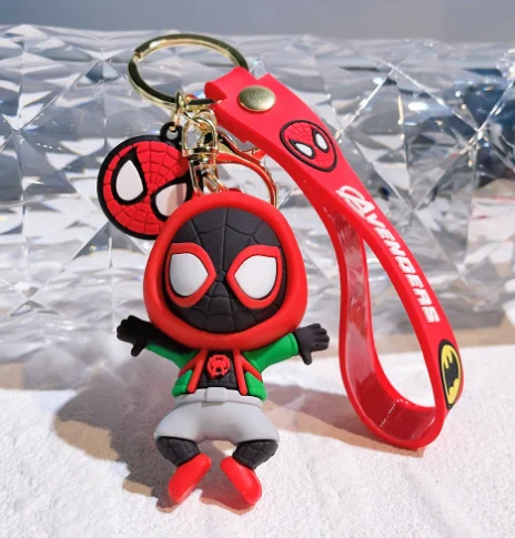 Cartoon Keychain Silicone Pendant, Holiday Gift