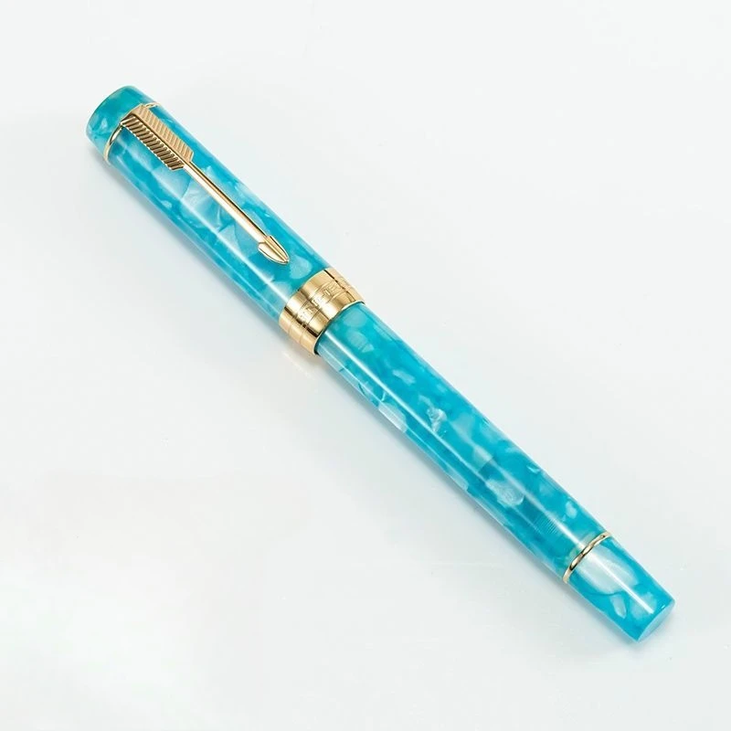 

Новая импортная акриловая перьевая ручка Schmidt Nib EF F 0,38 0,5 мм, мягкое перо, подарок для делового письма с конвертерной ручкой, канцелярские принадлежности Jinhao