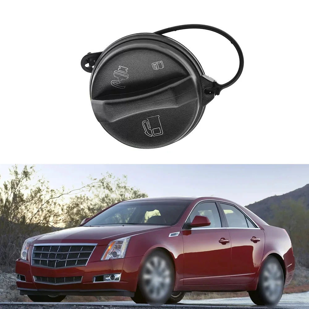 

Fuel Tank Filler Cover Gas Cap for Cadillac CTS SRX STS XLR Chevy Corvette 15832215