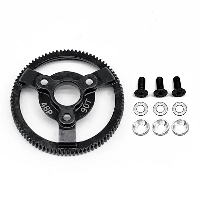 Jeu d'engrenages droits compatibles avec Traxxas pour Slash Bandit VXL Buggy RC métal acier Transmission de puissance améliorée