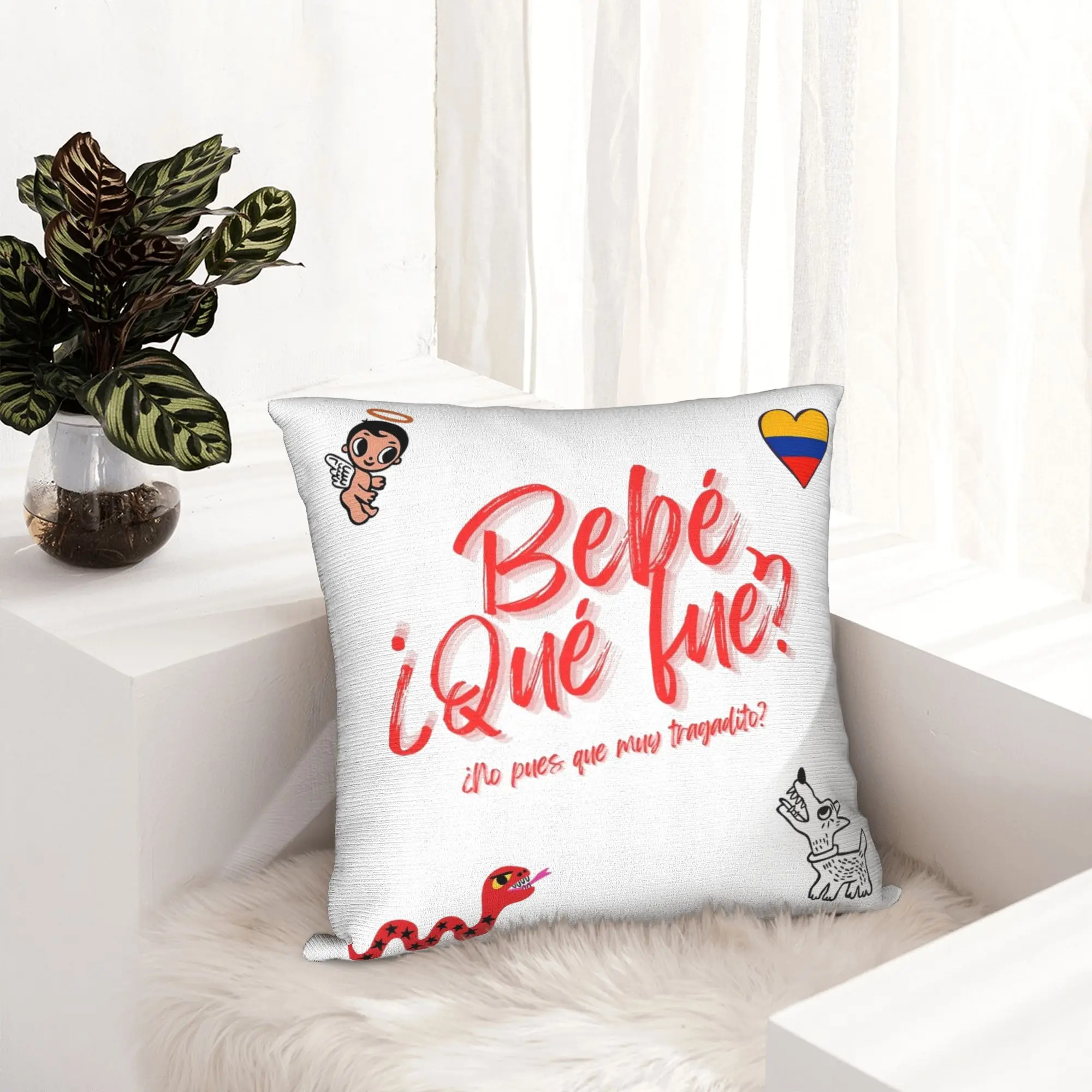 Karol G Shakira TQG Pillowcase Printing Polyester Cushion Cover Decoration  Manana Sera Pillow Case Cover Sofa Square 40X40cm