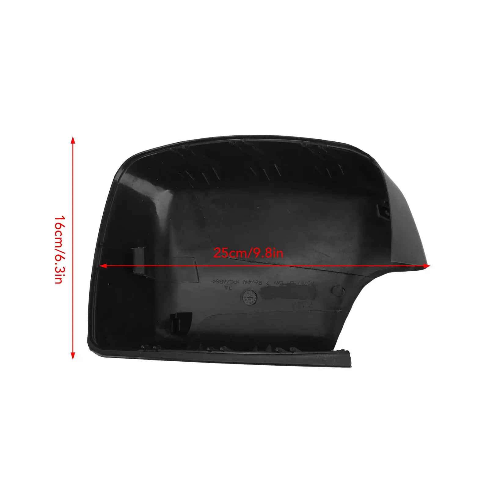 Side Mirror Moulding Trim Waterproof Scratch Resistant Vehicle Rearview Mirror Cover Trim Sporty Design 51168254903 for car