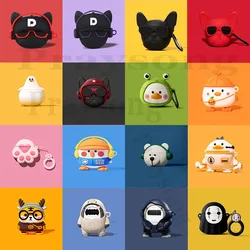 3D Animals Case for Airpods Pro 2 Soft Creative Cartoon Cover for Airpods 3 Cute Protective Charging Box Funda Bag for Airpods