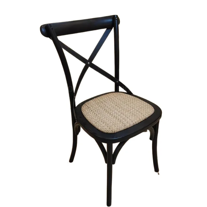 

Black accent chair retro child seat posture correction chair