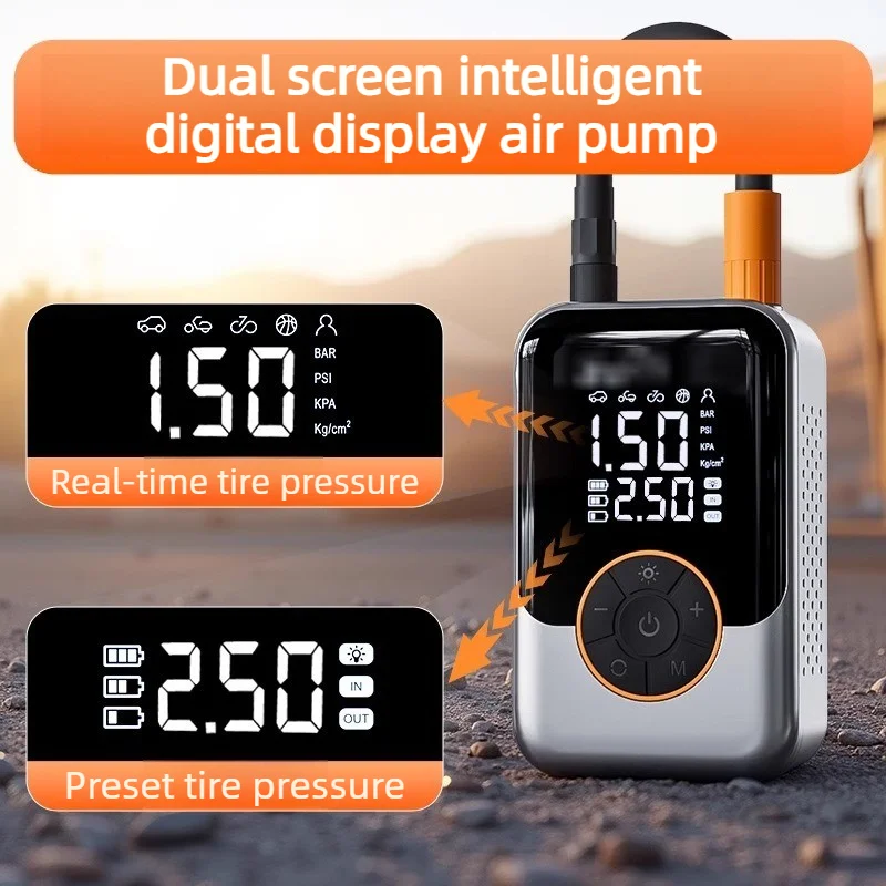 Portable Air Pump Set with Pow - Outdoor Power Kit recension och pris
