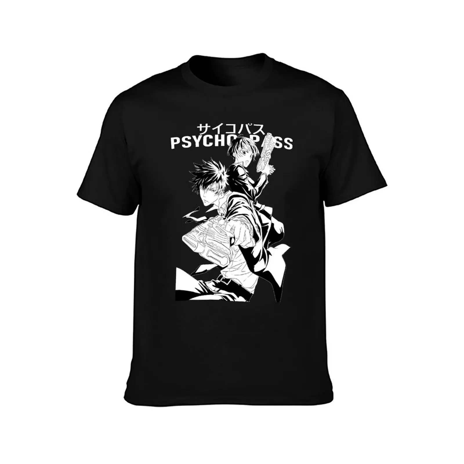 PSYCHO-PASS T-Shirt T-shirts oversize street wear korean fashion tees men t shirts high quality