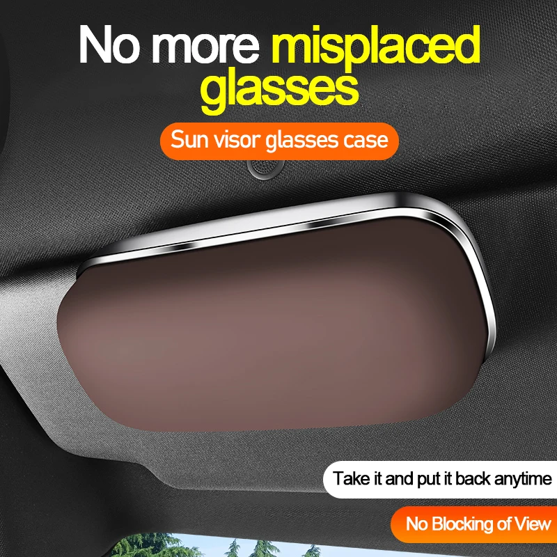 Car-Mounted Glasses Storage Clip, Vehicle Glasses Clip Holder, Sun Visor Glasses Storage Box, Suitable for Haval H6, Jolion, Dargo