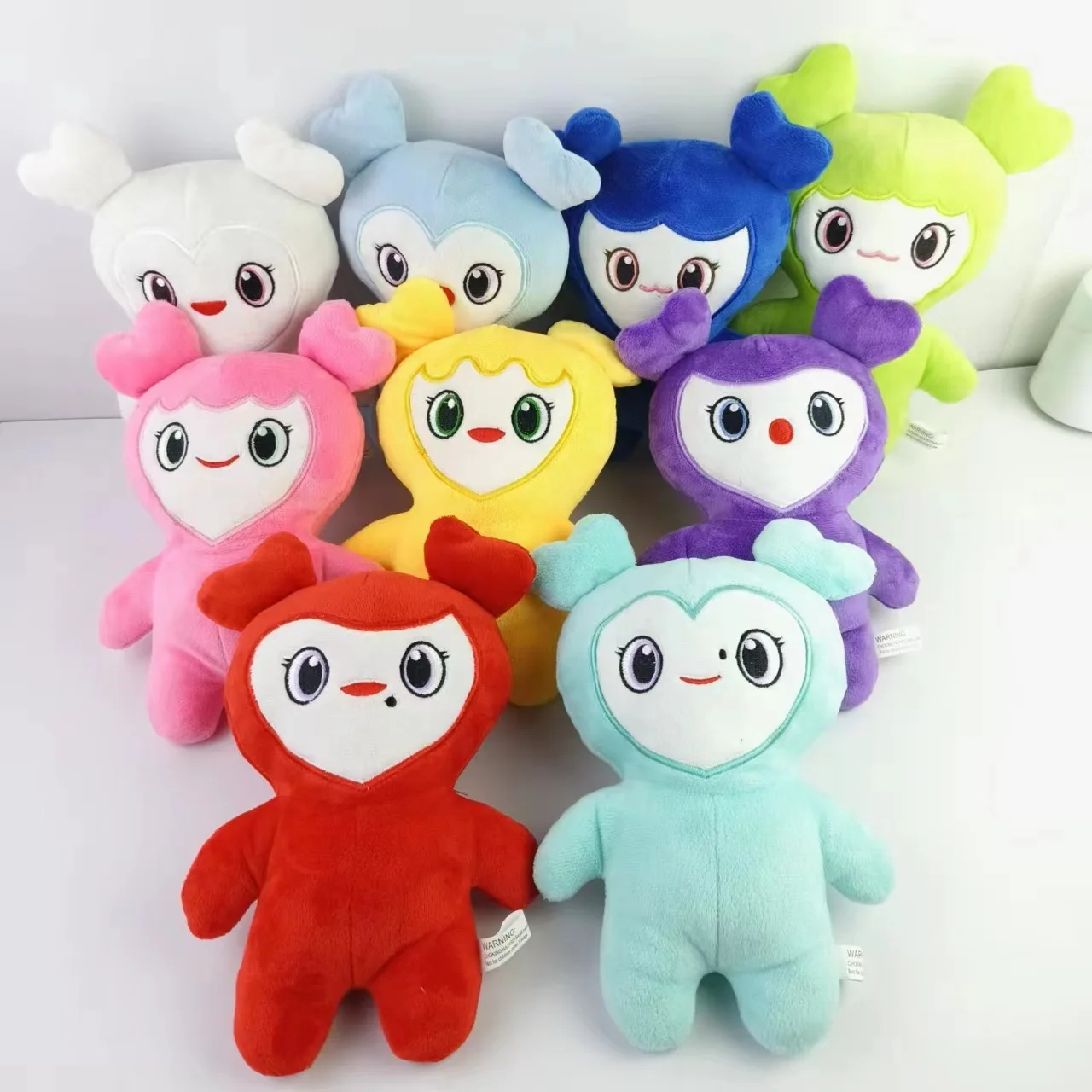 9 pièces en peluche coréen Super étoile en peluche jouet dessin animé Animal deux fois Momo poupée porte-clés pendentif boucle de clé en peluche pour les Fans une fois les filles