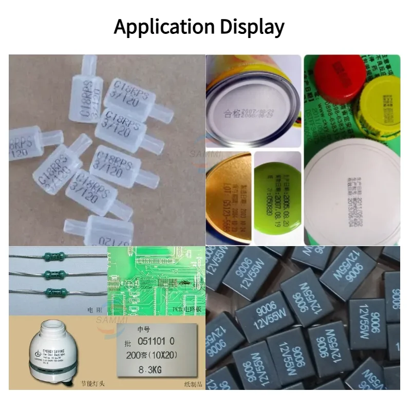 OH-180 Automatic Inject Printer With Conveyor Small Characters Static Inkjet Printer Date Spray Printing Machine 12.7mm Nozzle