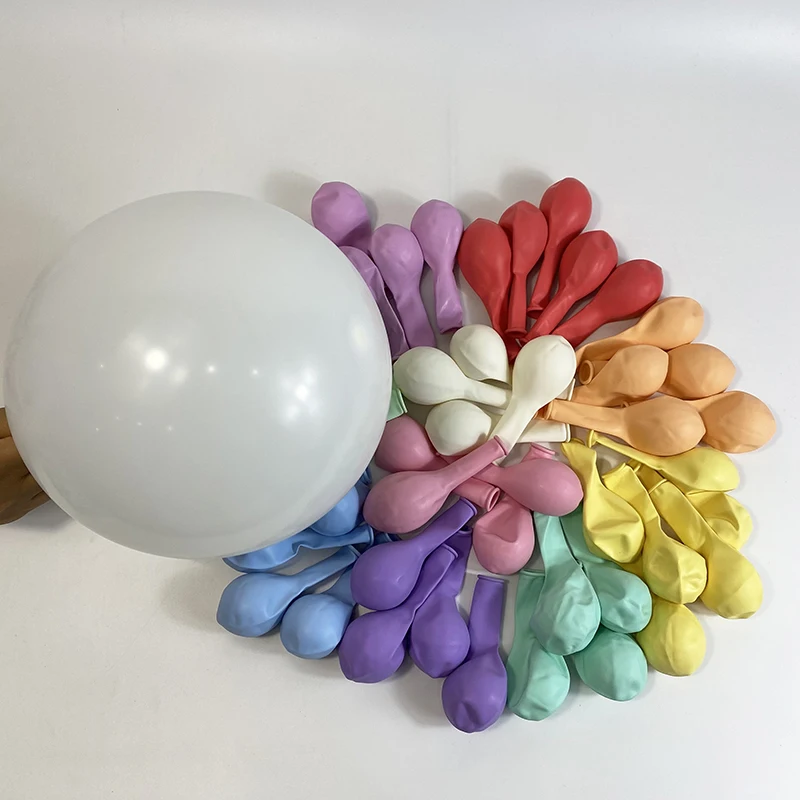 5/10/12/18inch  Candy Latex Macaron Air Helium Balloon Birthday Party Wedding Arch Bridge Decoration Balloon  Baby Shower Boys