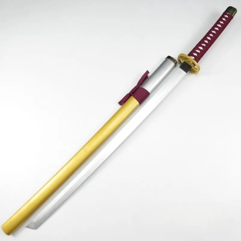 100ซม./33.37in Samuraiดาบไม้ยาวรุ่นPropsอะนิเมะอุปกรณ์ต่อพ่วงคอสเพลย์เครื่องประดับของเล่นParty Suppliesจอแสดงผลวันหยุดของขวัญ