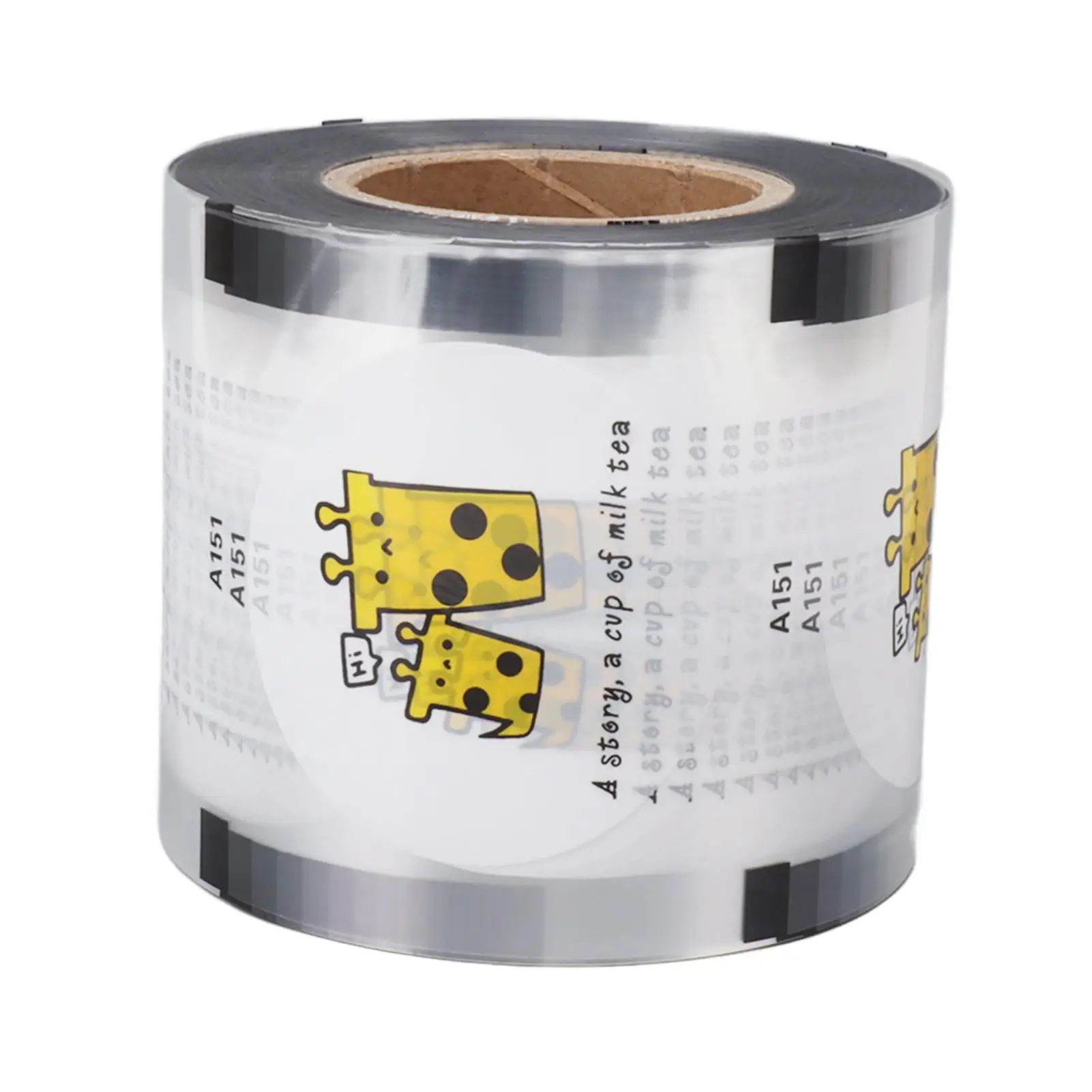 

Eco Friendly Cup Sealing Film Hygienic Disposable Roll for 90 To 95mm Leakage Proof Sealer for Beverage Cups