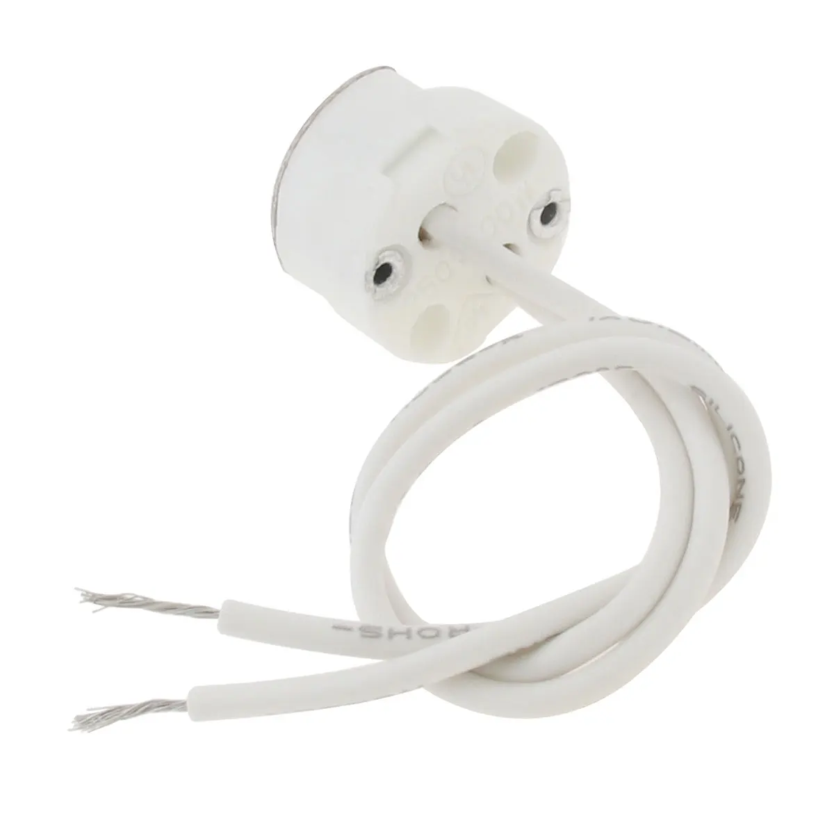 10pcs MR16 GU5.3 Led Bulb Base Lamp Holder Ceramic Socket Adapter for LED Bulb / Halogen